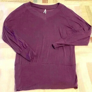 Relaxed fit light violet  colour tunic-blouse size M made in Israel 🇮🇱